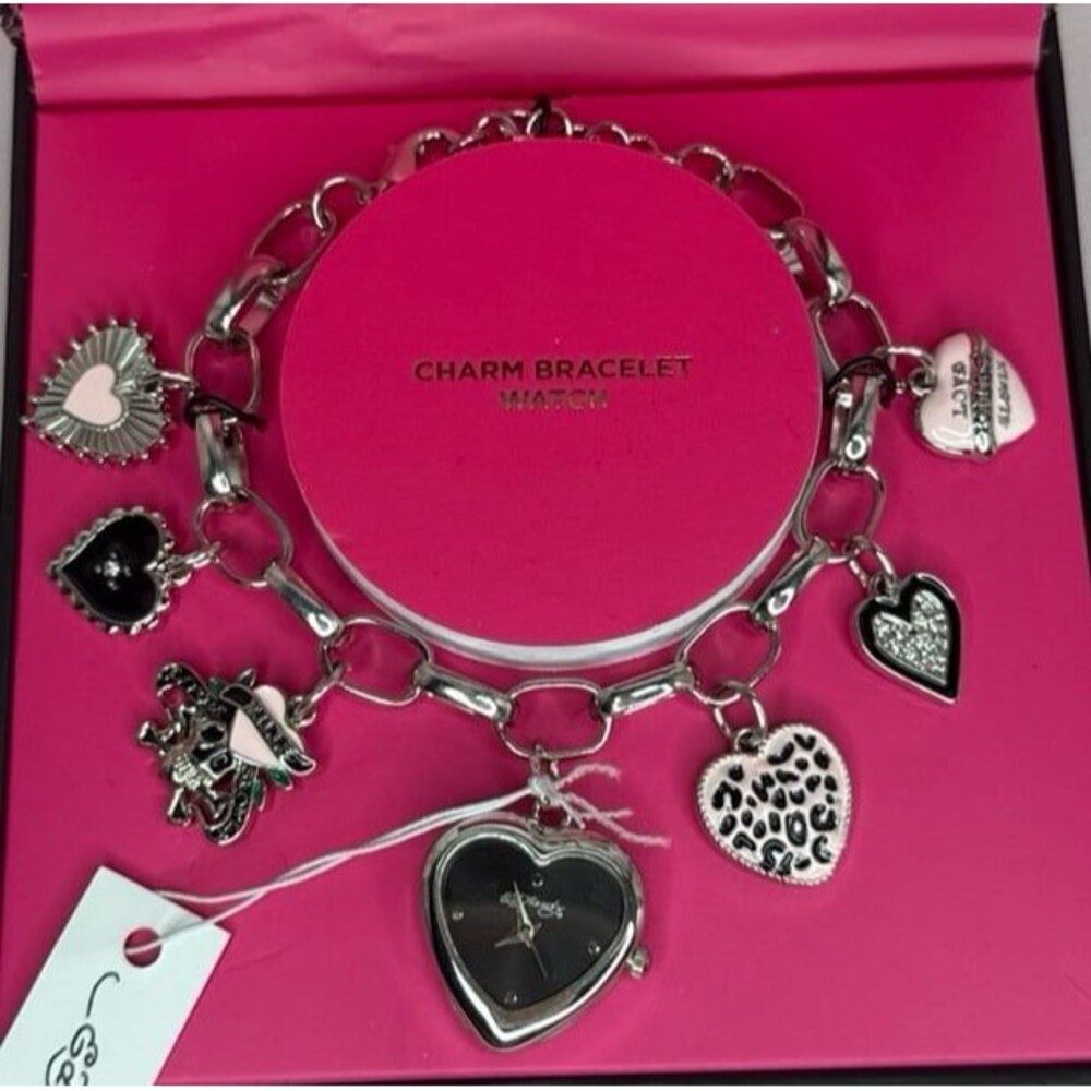 Ed Hardy Women's Charm Bracelet Watch